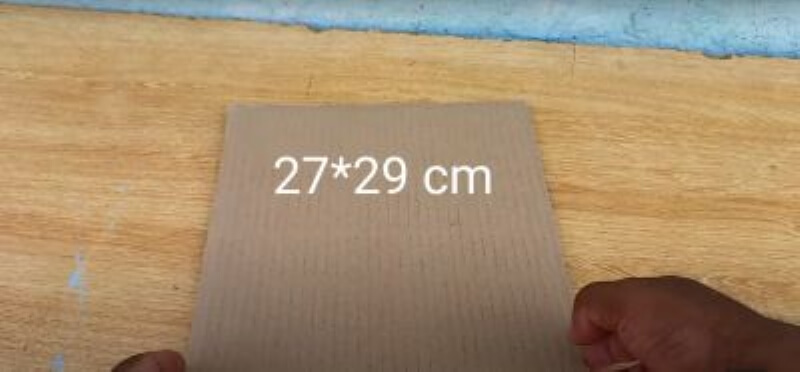 Miếng sàn có kích thước 27*29cm dùng để làm sàn cho ngôi nhà