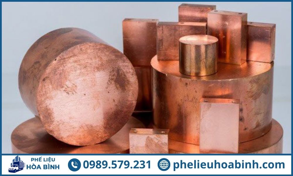 Thành phần đồng tinh khiết cao, nhận diện dễ qua màu đỏ ánh cam