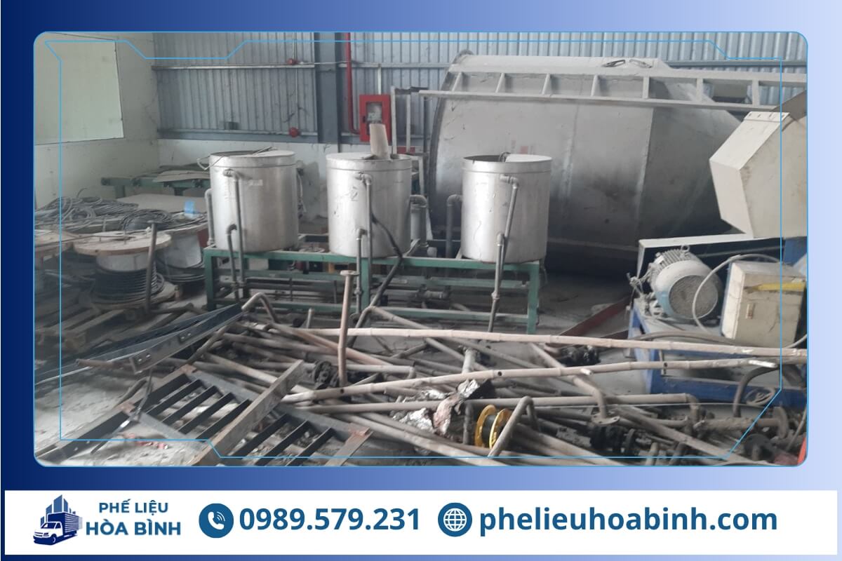 Phế Liệu Hòa Bình thu mua đa dạng chủng loại phế liệu KCN Nhơn Trạch