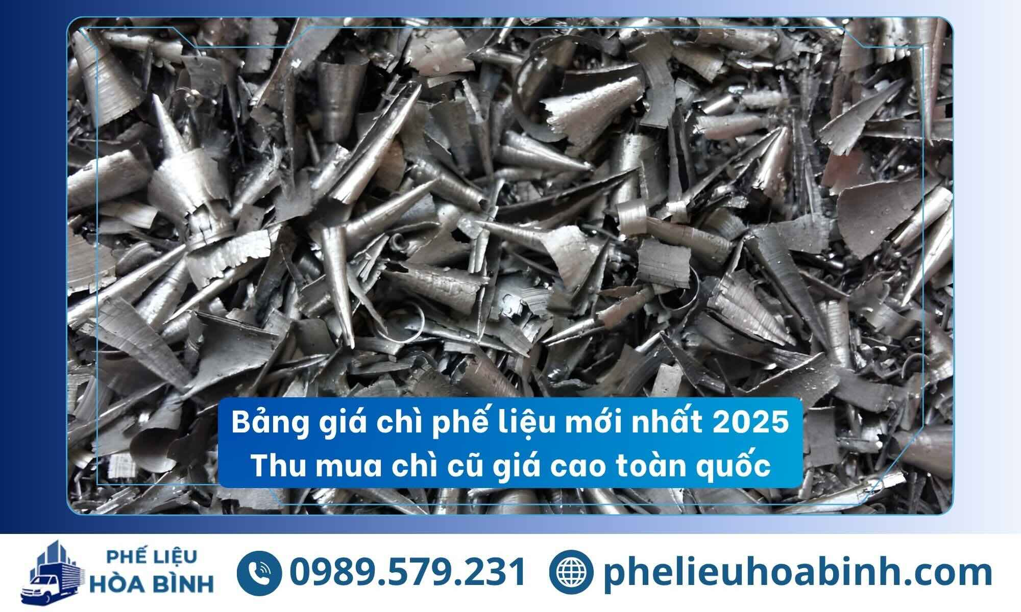 Bảng giá thu mua chì phế liệu hôm nay mới nhất 06/12/2025