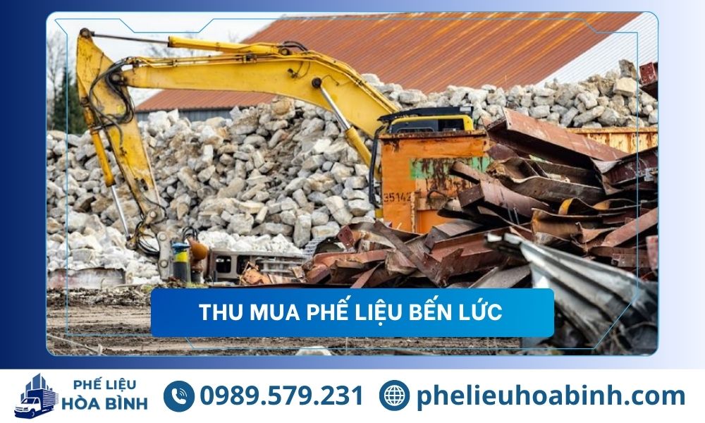 Thu mua phế liệu Bến Lức – Nhanh gọn, báo giá tại chỗ