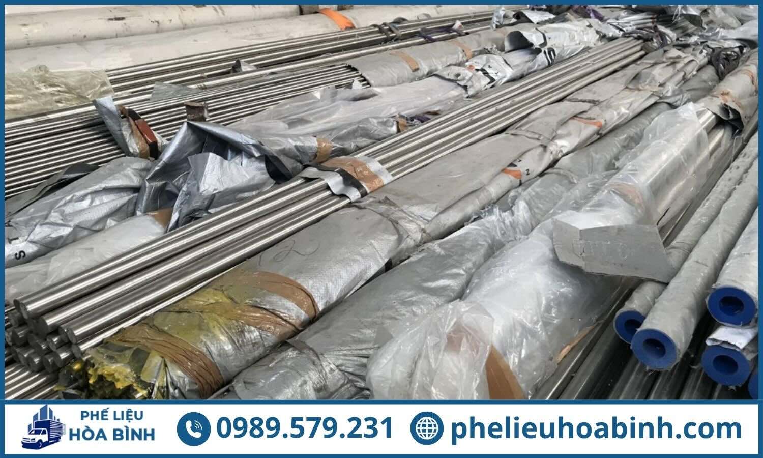 Liên hệ hotline 0989.579.231 (Mr Minh) để nhận báo giá thu mua phế liệu inox các loại mới nhất