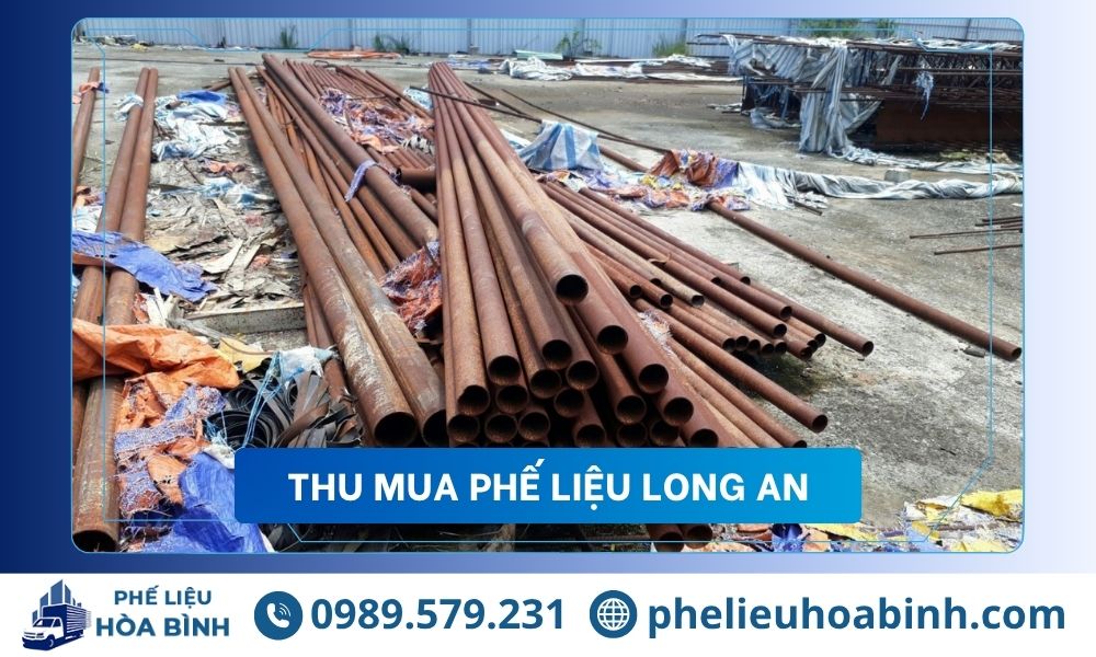 Thu mua phế liệu Long An giá cao uy tín, hỗ trợ tận nơi
