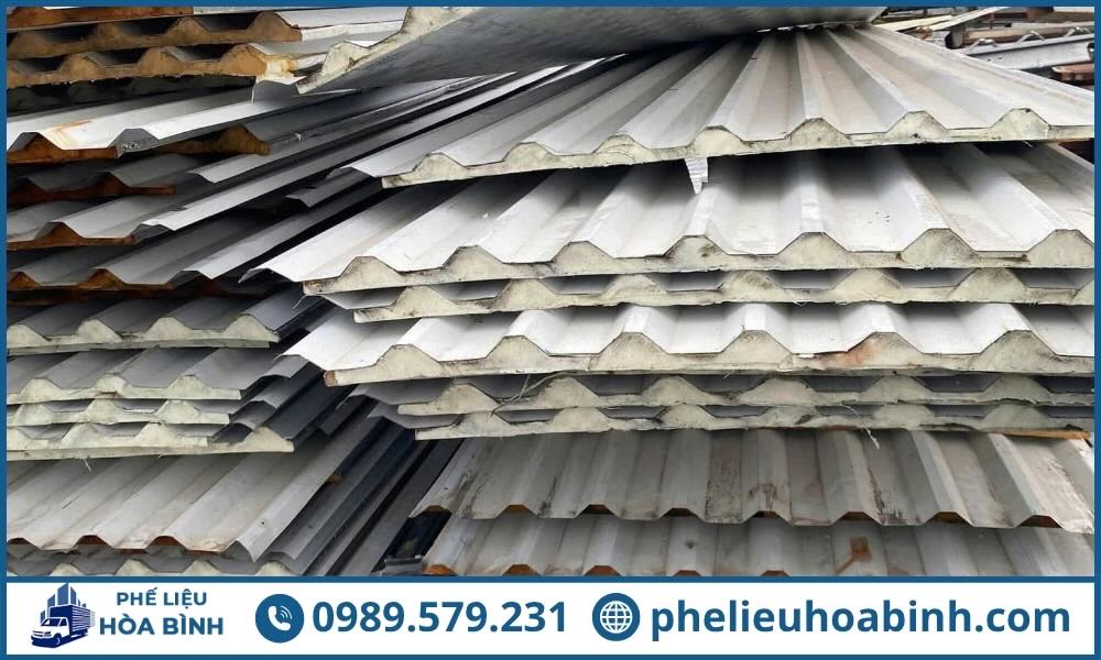 Phế Liệu Hòa Bình nhận thu mua tôn mạ kẽm tại nhà xưởng, kho bãi