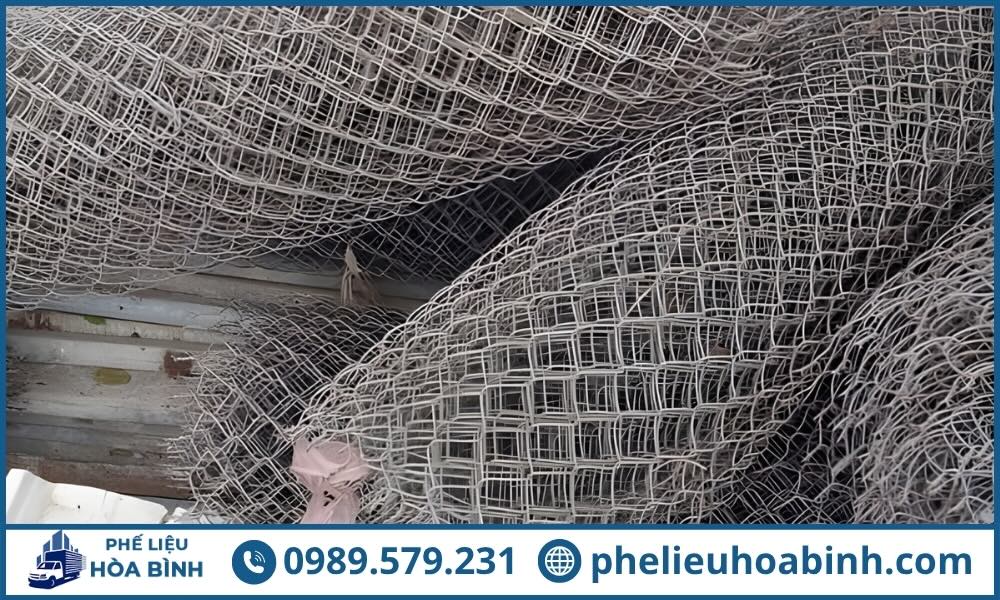 Lưới sắt là một trong những loại được Phế Liệu Hoà Bình thu mua 