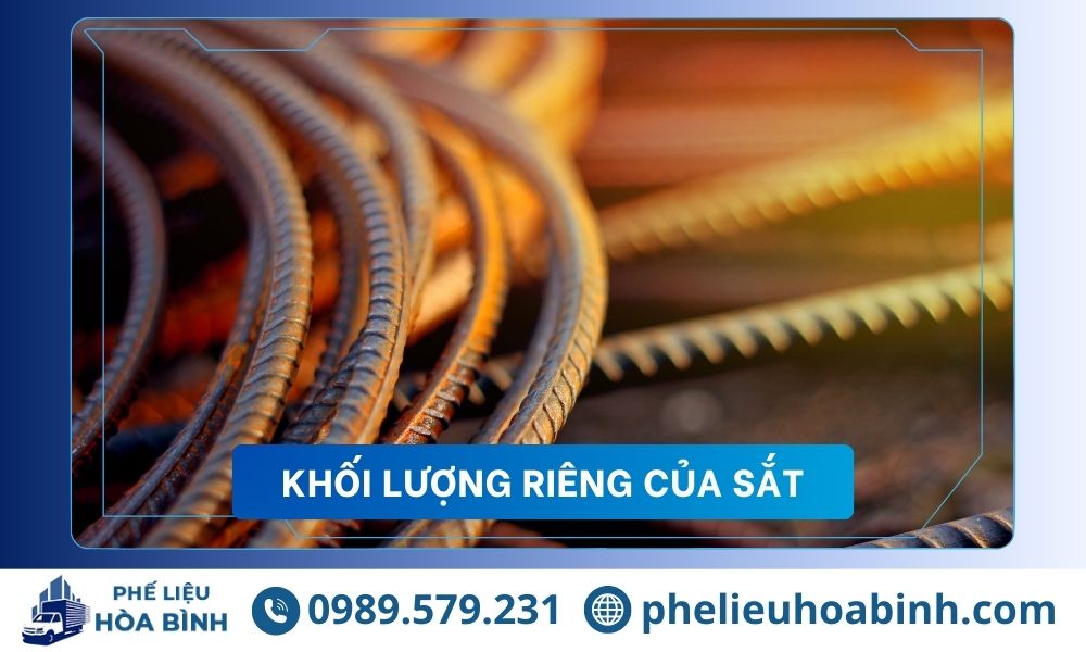 Khối lượng riêng của sắt và cách ứng dụng trong xây dựng, cơ khí
