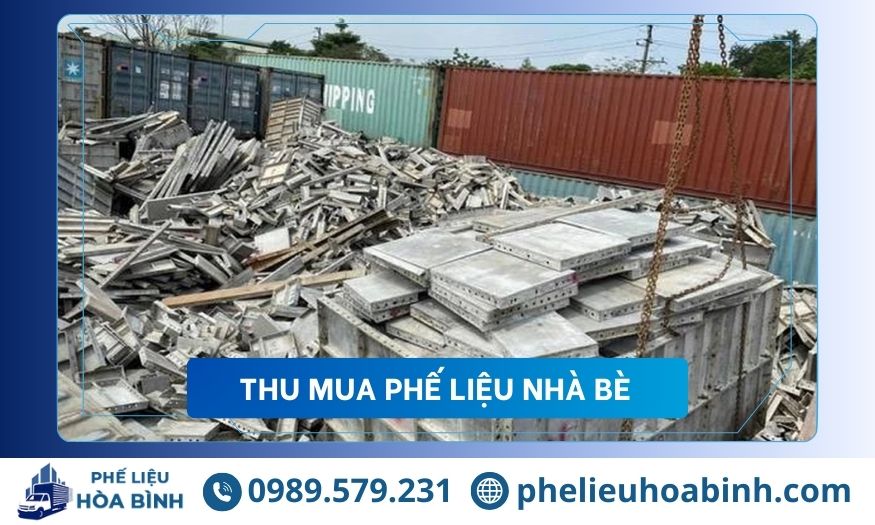 Thu mua phế liệu Nhà Bè giá cao hôm nay, thu gom trong ngày