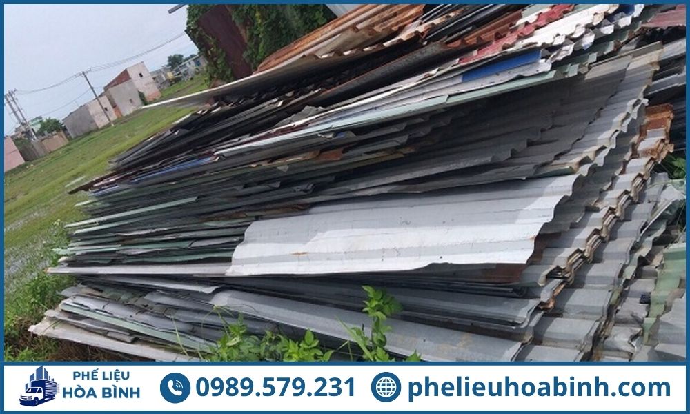Phế Liệu Hoà Bình chuyên thu mua tất cả các loại tôn cũ giá cao