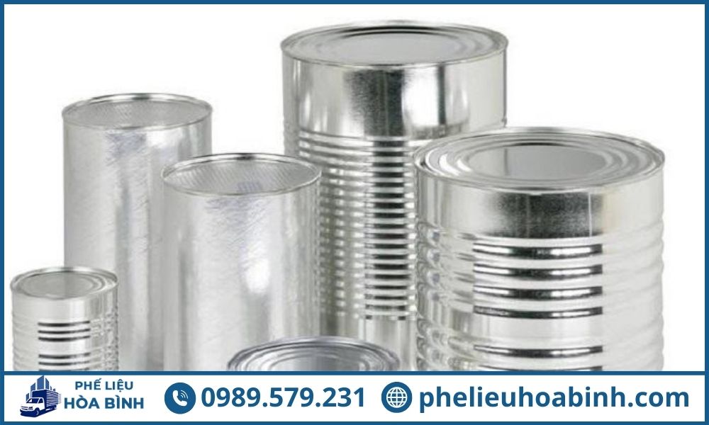 Thiếc thường thấy ở trên bao bì sản phẩm và trong ngành điện tử