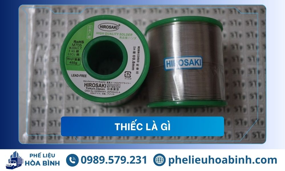 Thiếc là gì? Giải mã kim loại màu quan trọng trong sản xuất hiện đại