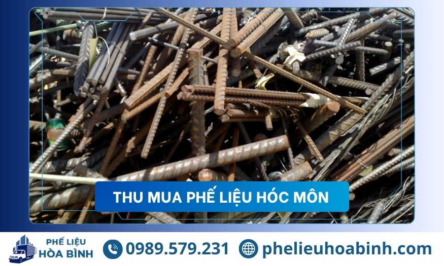 Thu mua phế liệu Hóc Môn giá tốt cho xưởng, kho, công trình