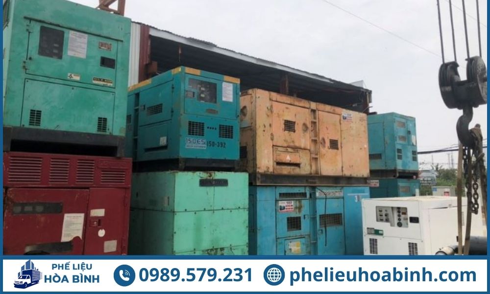 Các loại máy phát điện cũ được Phế Liệu Hòa Bình thu mua