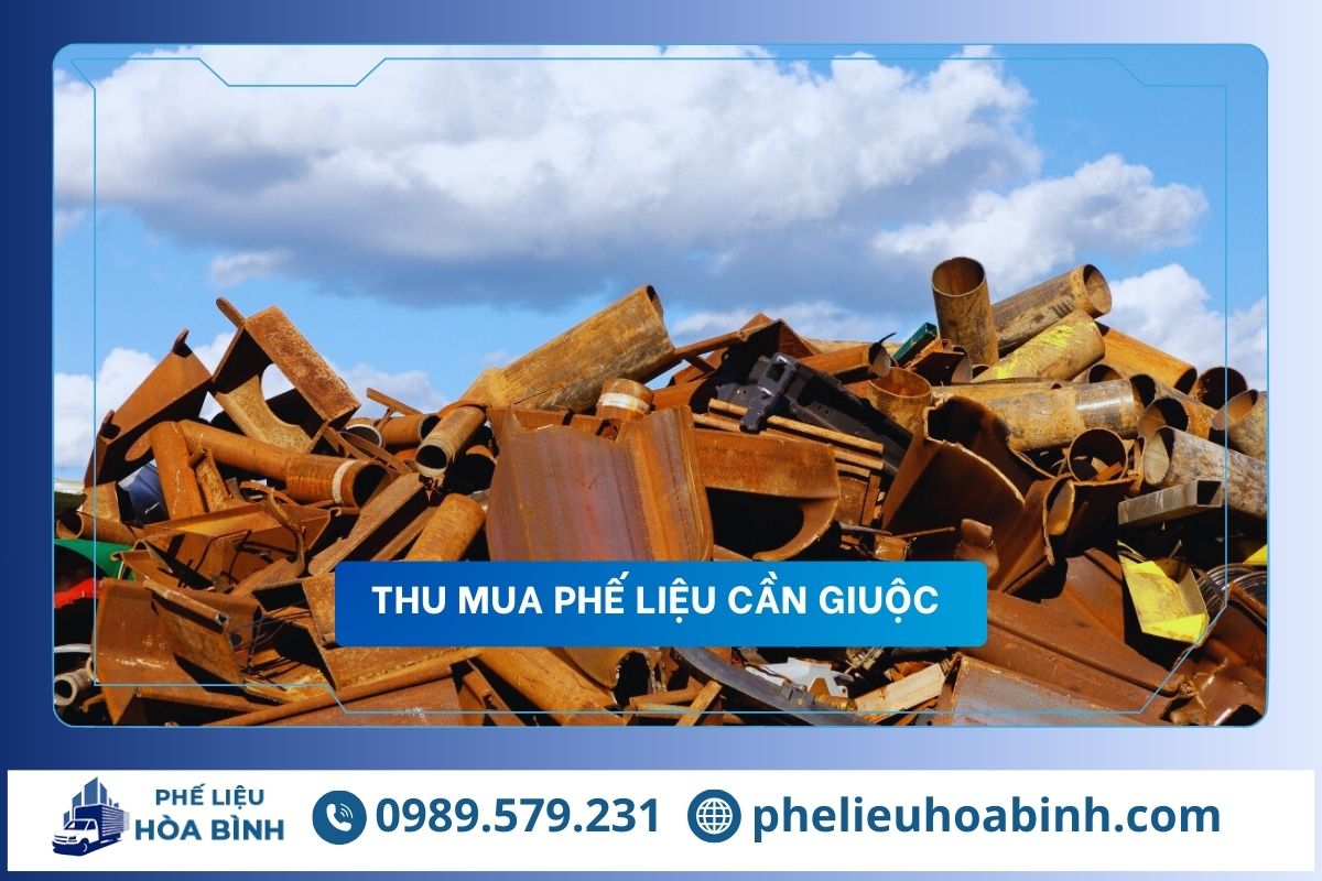Thu mua phế liệu Cần Giuộc uy tín, hỗ trợ tận nơi, giá cao