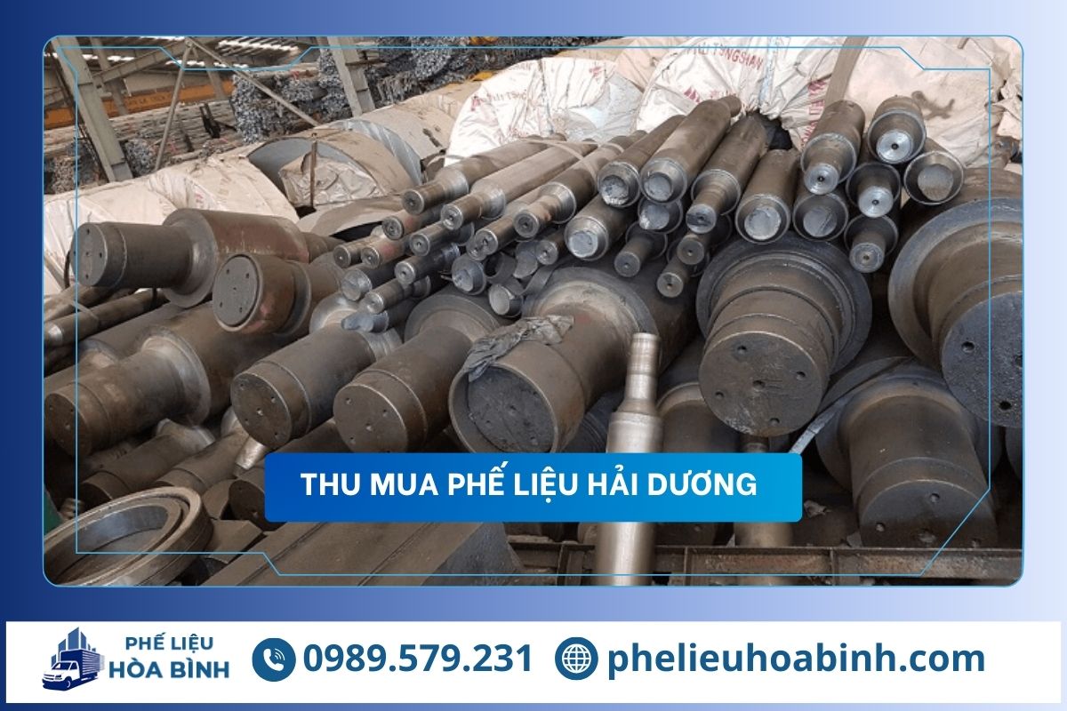 Thu mua phế liệu tại Hải Dương: Dịch vụ mua sắt vụn tận nơi, gía cao, uy tín
