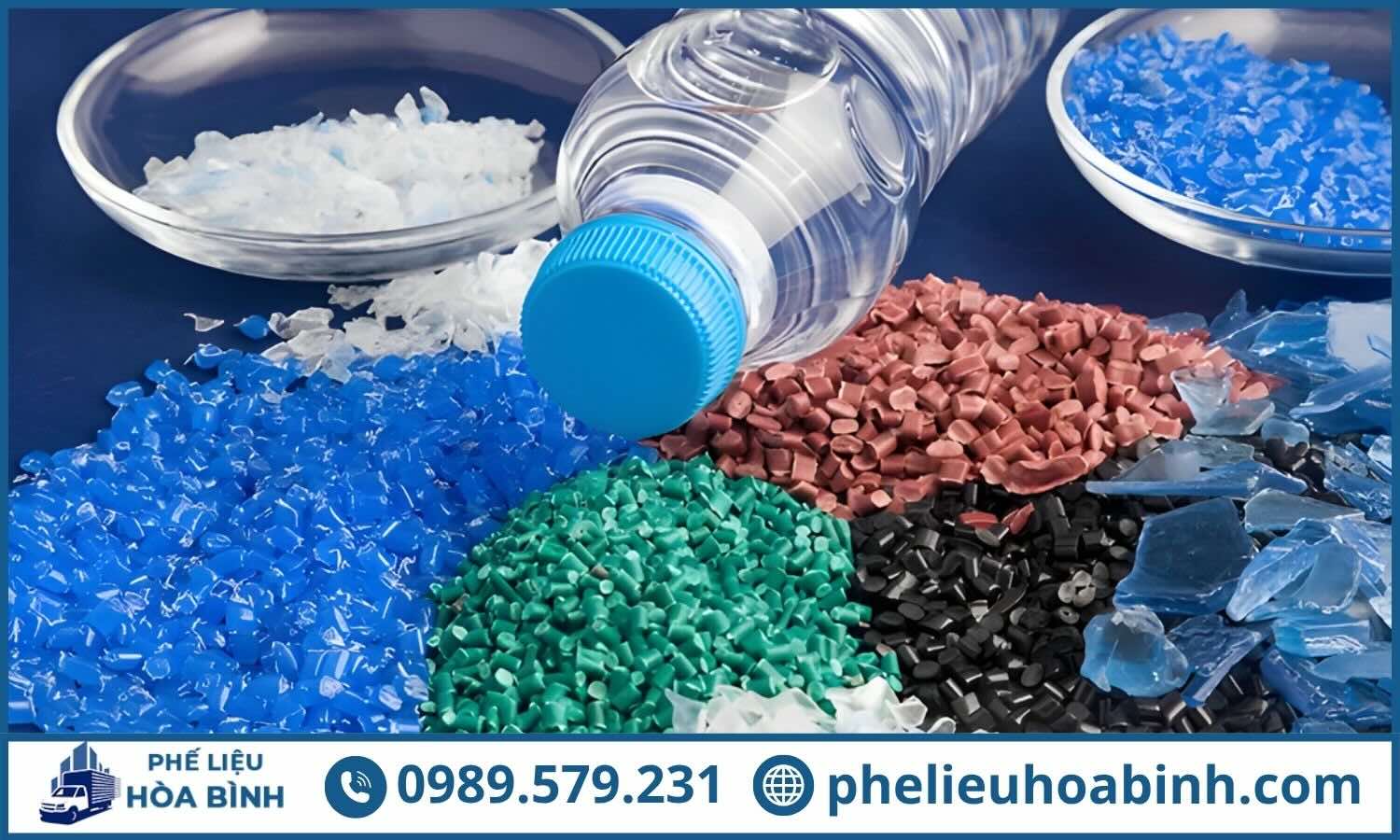 Nhựa PE được sử dụng làm bao bì nilon, chai lọ… nhờ có tính dẻo tốt