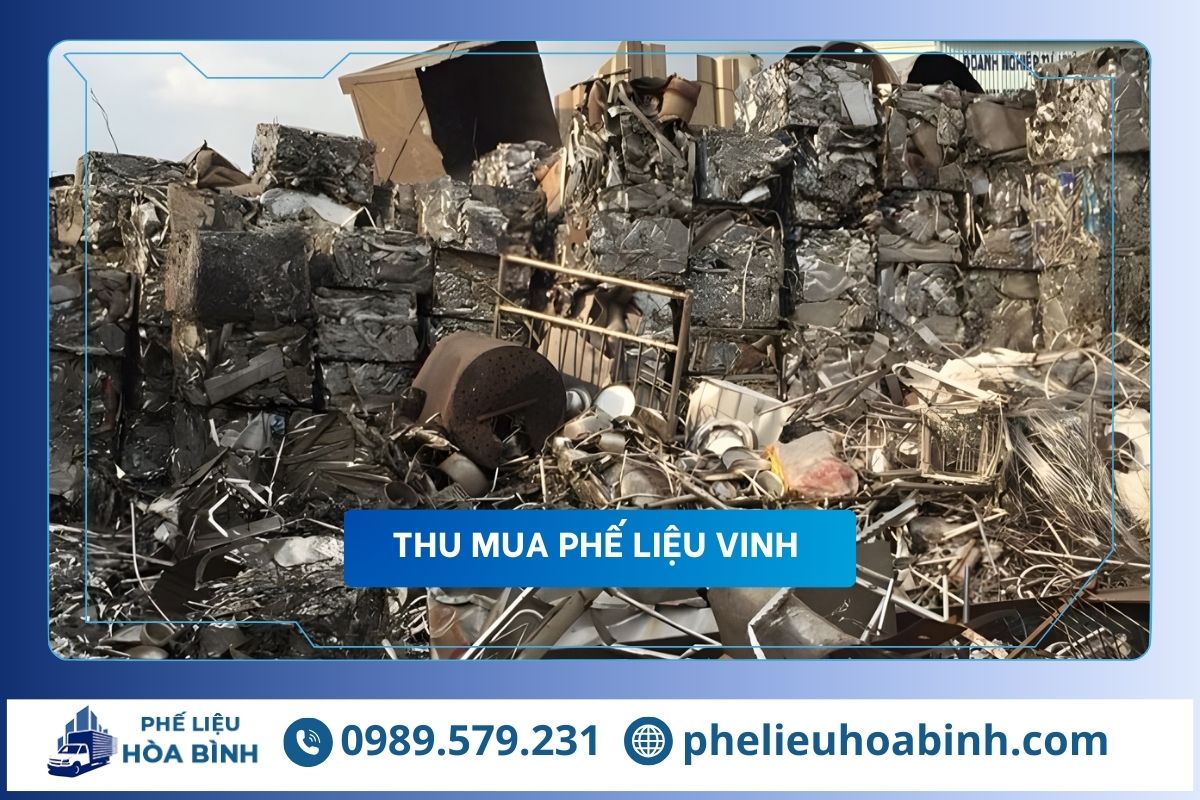 Thu mua phế liệu ở Vinh uy tín, hỗ trợ tận nơi, giá cao