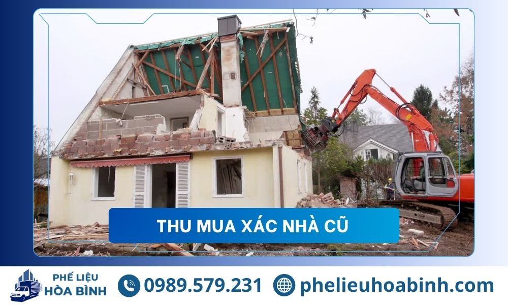 Thu mua xác nhà cũ giá cao TPHCM cho nhà dân và công trình