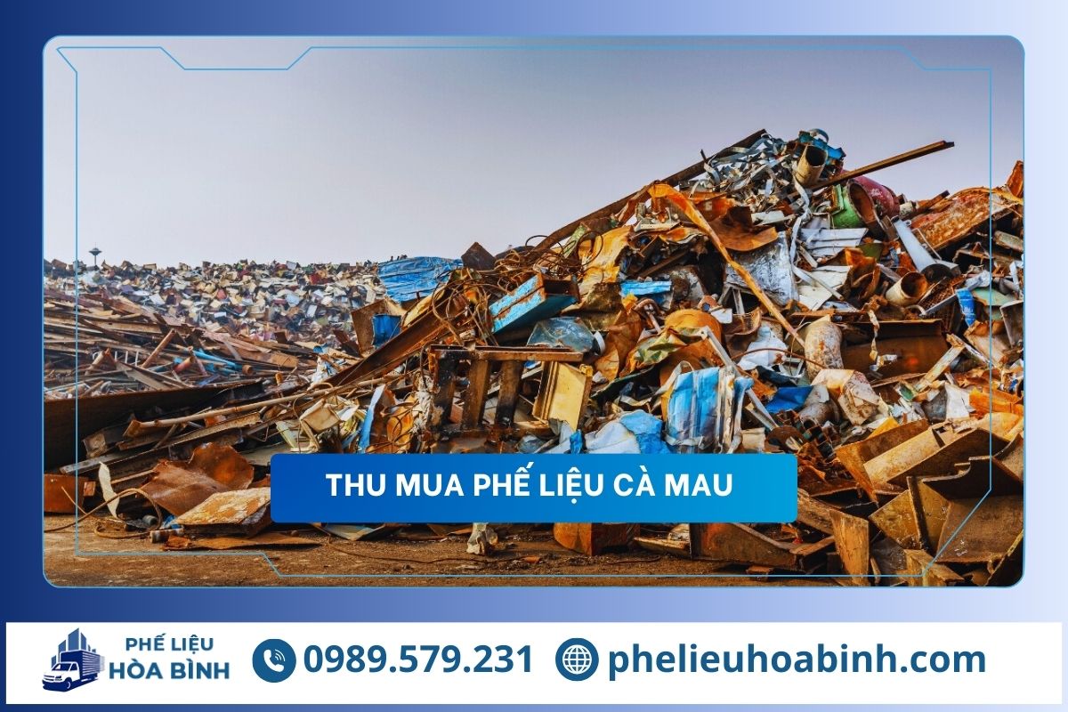 Thu mua phế liệu Cà Mau uy tín, hỗ trợ tận nơi, giá cao