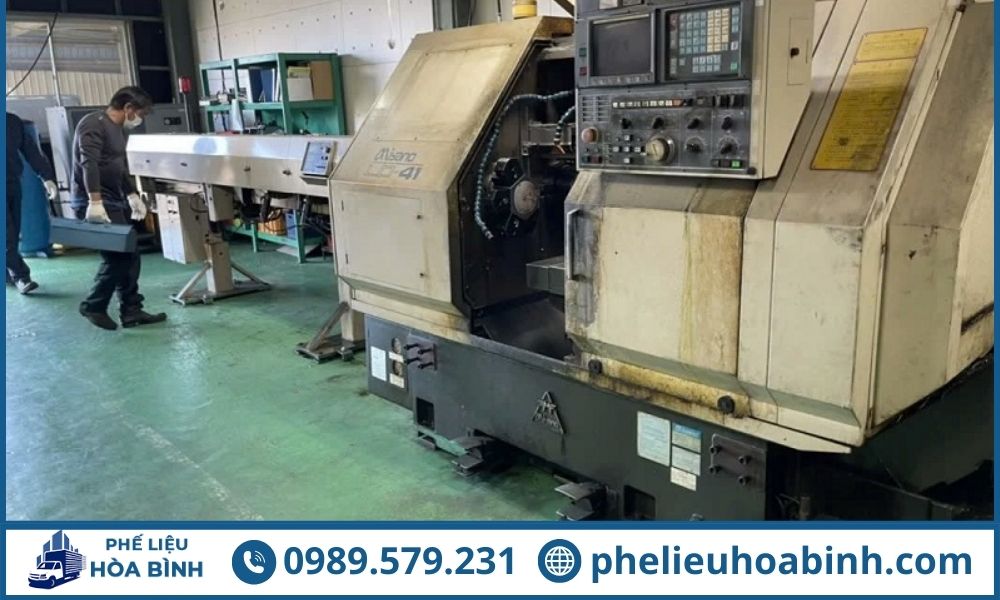 Quy trình 6 bước thu mua máy tiện cũ tại Phế Liệu Hòa Bình