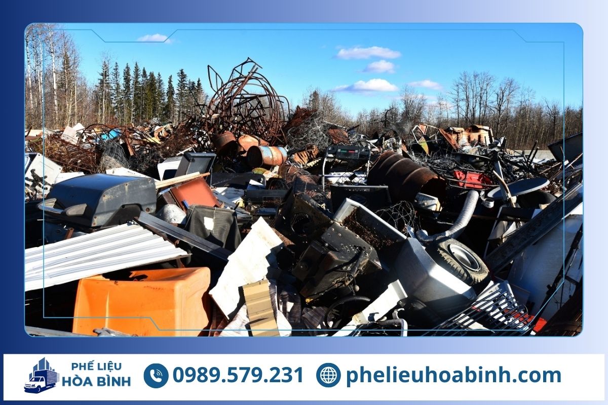 Phế Liệu Hòa Bình - đơn vị thu mua phế liệu KCN Đại Đăng chuyên nghiệp, uy tín