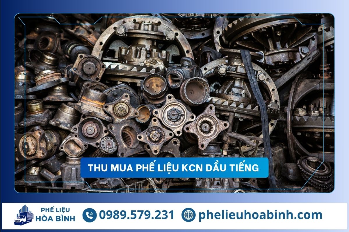 Thu mua phế liệu KCN Dầu Tiếng uy tín, hỗ trợ tận nơi, giá cao