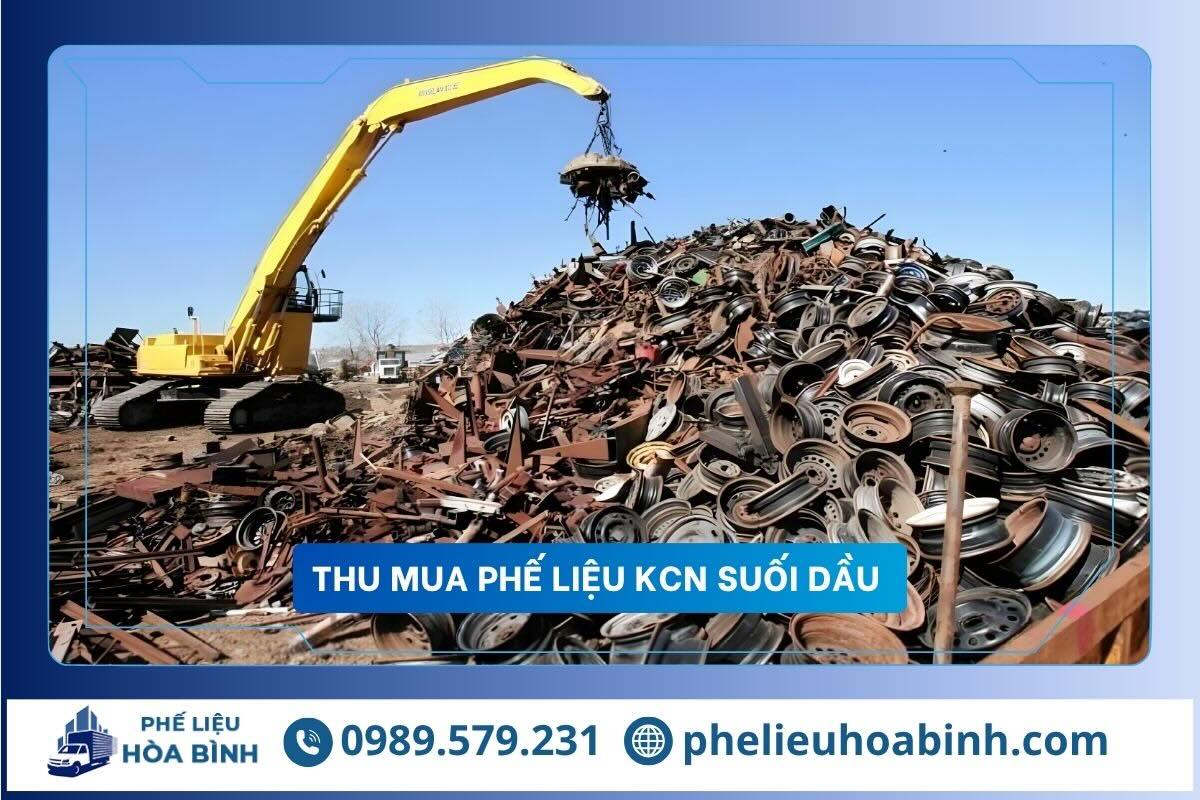 Thu mua phế liệu KCN Suối Dầu uy tín, hỗ trợ tận nơi, giá cao