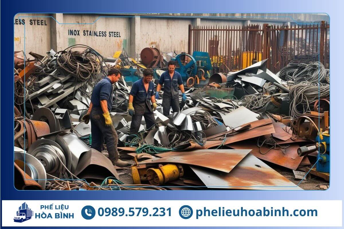 Phế liệu Hòa Bình chuyên thu mua phế liệu KCN Suối Dầu giá cao, nhanh chóng