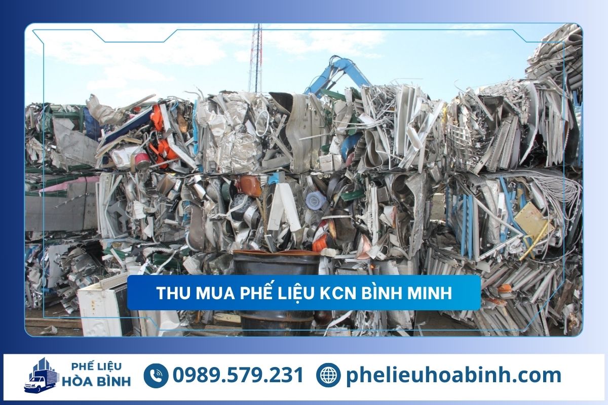 Thu mua phế liệu KCN Bình Minh uy tín, hỗ trợ tận nơi, giá cao