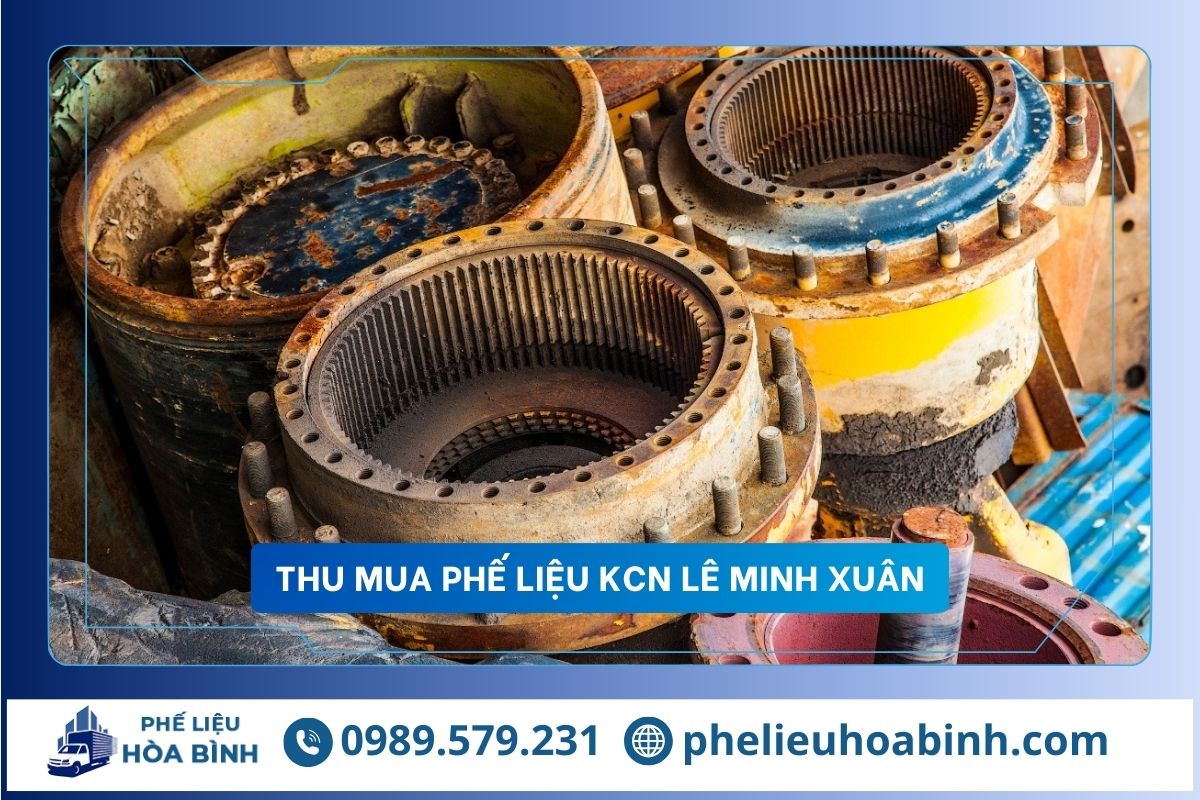 Thu mua phế liệu KCN Lê Minh Xuân uy tín, hỗ trợ tận nơi, giá cao