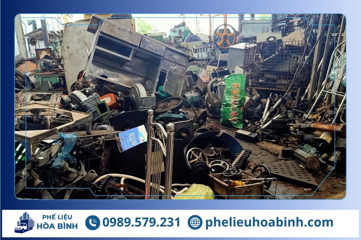 Phế liệu Hòa Bình thu mua phế liệu KCN Amata với mức chiết khấu cao