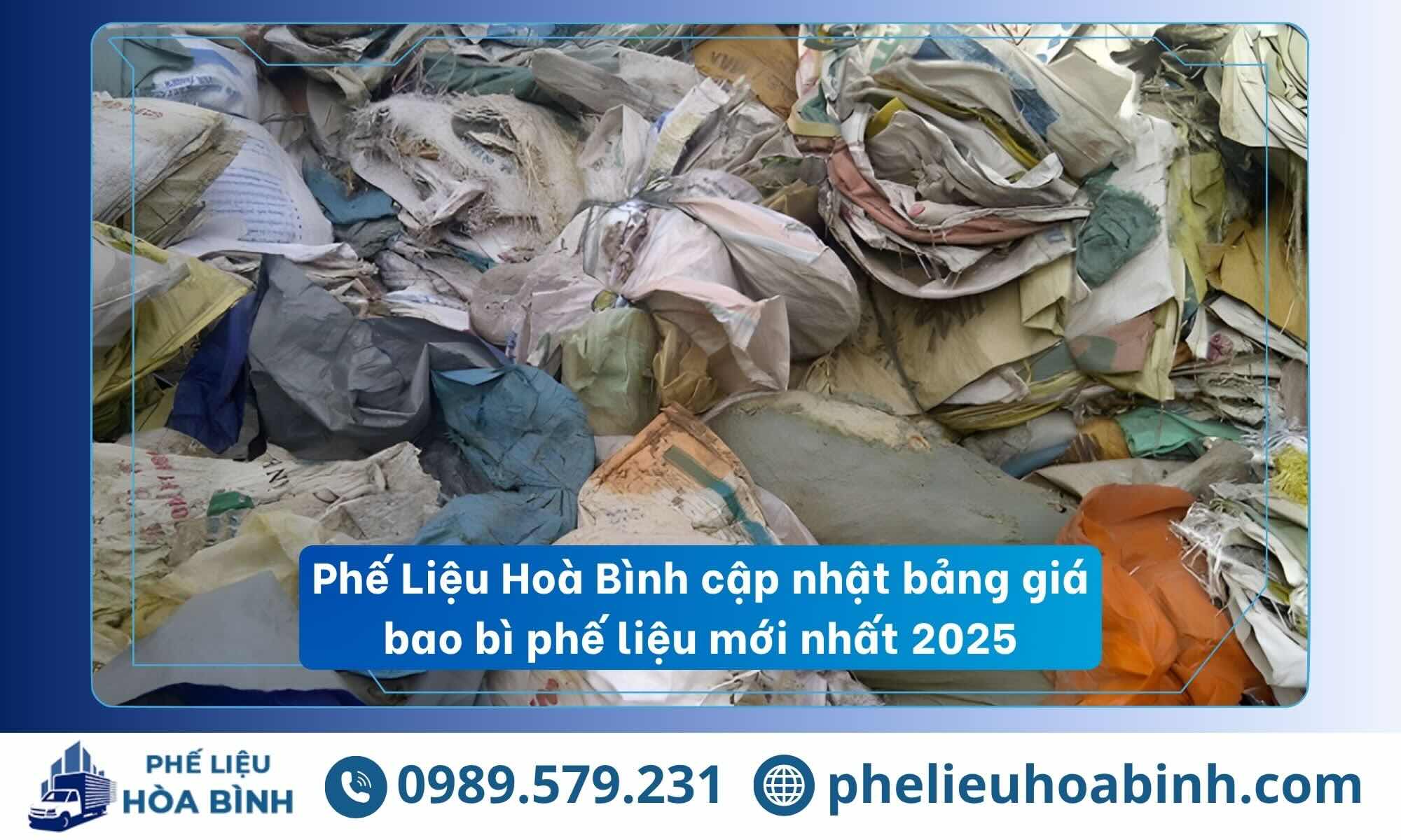 Thu mua bao bì phế liệu giá cao tại TPHCM và toàn quốc