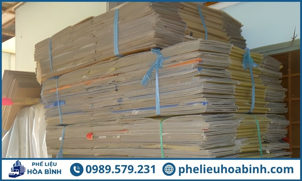 Số lượng thanh lý giấy carton càng lớn, giá thu mua càng cao