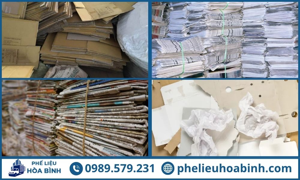 Các loại giấy phế liệu trên thị trường đều được thu mua với giá tốt nhất
