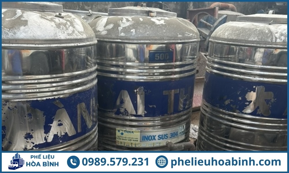 Phế liệu inox loại 3 có giá thu mua thấp nhất trong 3 loại