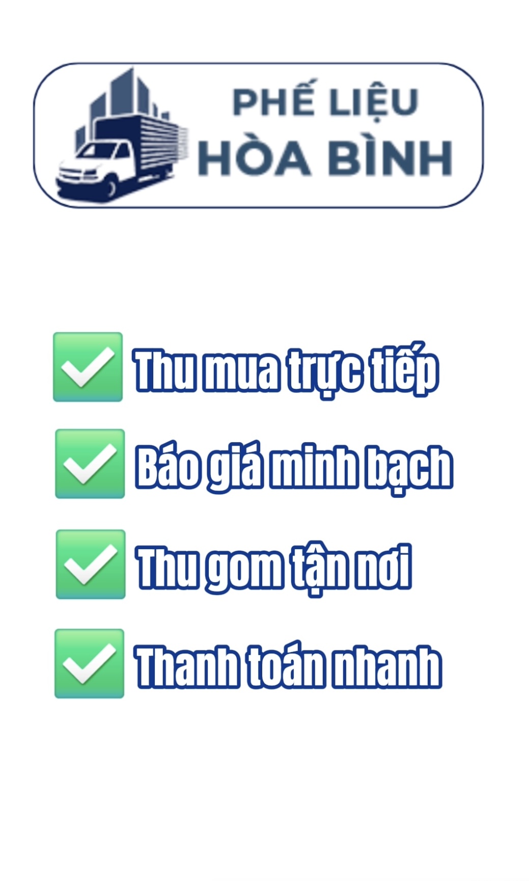 Phế Liệu Hòa Bình – Thu Mua Phế Liệu Giá Cao